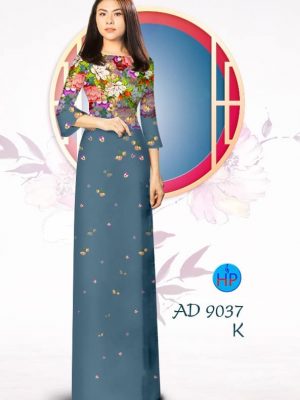 Vải áo dài Hoa in 3D kiểu mới AD 9037 36 1577091586 410 Vai ao dai Hoa in 3D kieu moi AD 9037