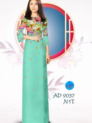 Vải áo dài Hoa in 3D kiểu mới AD 9037 34 1577091586 60 Vai ao dai Hoa in 3D kieu moi AD 9037