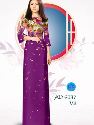 Vải áo dài Hoa in 3D kiểu mới AD 9037 30 1577091586 773 Vai ao dai Hoa in 3D kieu moi AD 9037