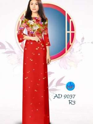 Vải áo dài Hoa in 3D kiểu mới AD 9037 25 1577091586 793 Vai ao dai Hoa in 3D kieu moi AD 9037