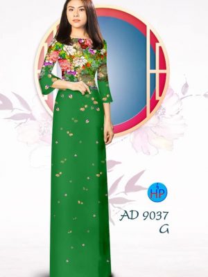 Vải áo dài Hoa in 3D kiểu mới AD 9037 31 1577091586 976 Vai ao dai Hoa in 3D kieu moi AD 9037