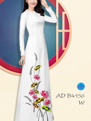 Vải áo dài Sen giả thêu thiết kế 2019 AD B4156 36 1577091697 649 Vai ao dai Sen gia theu thiet ke 2019 AD