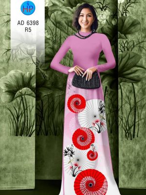 Vải áo dài Quạt Xuân kiểu mới AD 6398 32 1577342744 180 Vai ao dai Quat Xuan kieu moi AD 6398