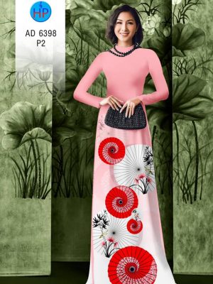 Vải áo dài Quạt Xuân kiểu mới AD 6398 27 1577342744 25 Vai ao dai Quat Xuan kieu moi AD 6398
