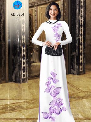 Vải áo dài hoa 3D mới ra AD 6354 24 1577342879 418 Vai ao dai hoa 3D moi ra AD 6354