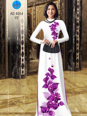 Vải áo dài hoa 3D mới ra AD 6354 22 1577342879 850 Vai ao dai hoa 3D moi ra AD 6354