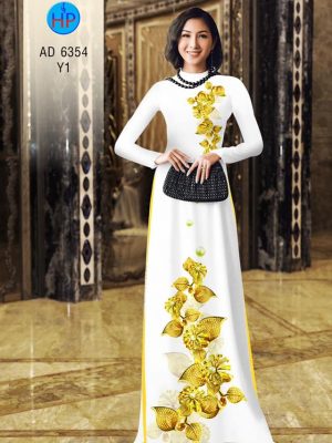 Vải áo dài hoa 3D mới ra AD 6354 27 1577342879 94 Vai ao dai hoa 3D moi ra AD 6354