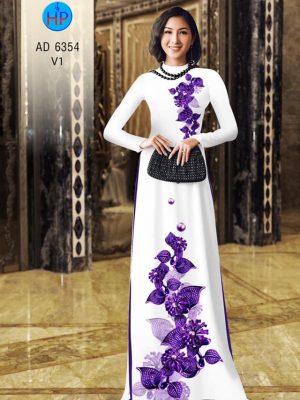 Vải áo dài hoa 3D mới ra AD 6354 29 1577342880 379 Vai ao dai hoa 3D moi ra AD 6354