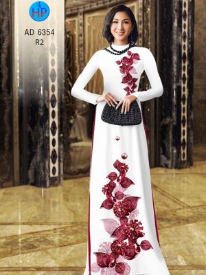 Vải áo dài hoa 3D mới ra AD 6354 31 1577342880 677 Vai ao dai hoa 3D moi ra AD 6354