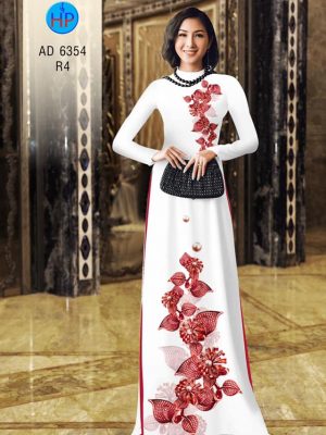 Vải áo dài hoa 3D mới ra AD 6354 30 1577342880 835 Vai ao dai hoa 3D moi ra AD 6354