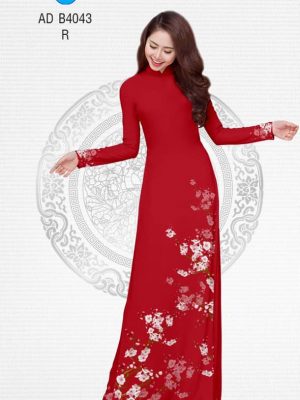 1577343001 957 Vai ao dai Hoa Dao thiet ke 2019 AD B4043