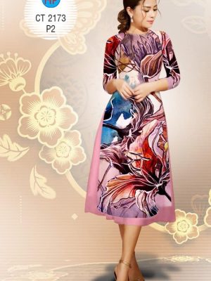 1577343146 17 Vai ao dai Cach tan hoa Lily thiet ke 2019