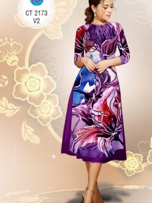 1577343146 459 Vai ao dai Cach tan hoa Lily thiet ke 2019
