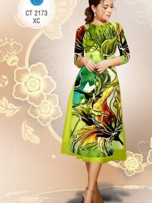 1577343146 797 Vai ao dai Cach tan hoa Lily thiet ke 2019