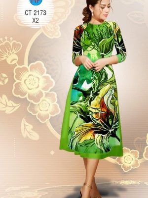 1577343146 881 Vai ao dai Cach tan hoa Lily thiet ke 2019