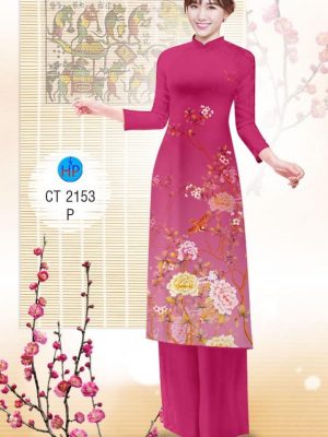 Vải áo dài Cách tân hoa Mẫu Đơn kiểu mới AD 2153 24 1577343465 685 Vai ao dai Cach tan hoa Mau Don kieu moi