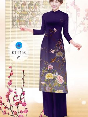 Vải áo dài Cách tân hoa Mẫu Đơn kiểu mới AD 2153 35 1577343466 138 Vai ao dai Cach tan hoa Mau Don kieu moi