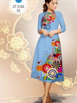 Vải áo dài cách tân Xuân mới ra AD CT2183 30 1577343555 475 Vai ao dai cach tan Xuan moi ra AD CT2183