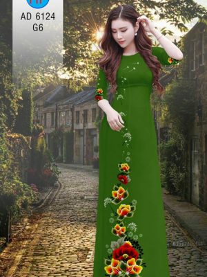 Vải áo dài Hoa in 3D thiết kế 2019 AD 6124 21 1577343662 433 Vai ao dai Hoa in 3D thiet ke 2019 AD