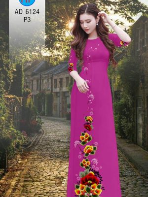 Vải áo dài Hoa in 3D thiết kế 2019 AD 6124 24 1577343663 629 Vai ao dai Hoa in 3D thiet ke 2019 AD