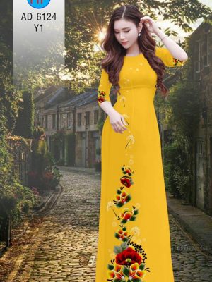 Vải áo dài Hoa in 3D thiết kế 2019 AD 6124 36 1577343664 305 Vai ao dai Hoa in 3D thiet ke 2019 AD