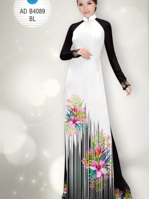 Vải áo dài Hoa Râm Bụt kiểu mới AD B4089 36 1577343962 217 Vai ao dai Hoa Ram But kieu moi AD B4089