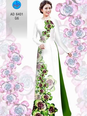 Vải áo dài hoa hồng kiểu mới AD 6401 31 1577344195 463 Vai ao dai hoa hong kieu moi AD 6401