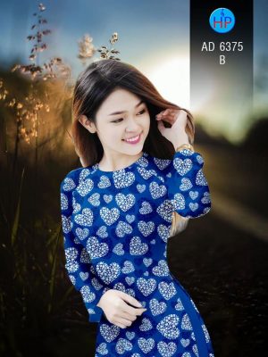 Vải áo dài trái tim kiểu mới AD 6375 25 1577344647 293 Vai ao dai trai tim kieu moi AD 6375