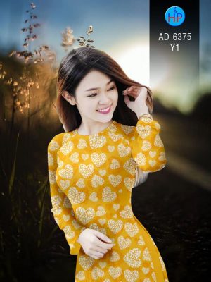 Vải áo dài trái tim kiểu mới AD 6375 26 1577344647 387 Vai ao dai trai tim kieu moi AD 6375