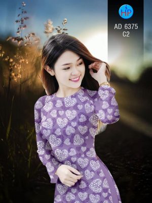 Vải áo dài trái tim kiểu mới AD 6375 27 1577344647 486 Vai ao dai trai tim kieu moi AD 6375
