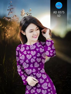Vải áo dài trái tim kiểu mới AD 6375 29 1577344648 133 Vai ao dai trai tim kieu moi AD 6375