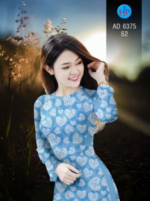 Vải áo dài trái tim kiểu mới AD 6375 32 1577344648 505 Vai ao dai trai tim kieu moi AD 6375