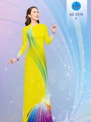 Vải áo dài Lập thể lấp lánh kiểu mới AD 5316 37 1577344747 735 Vai ao dai Lap the lap lanh kieu moi AD