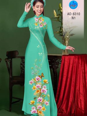 Vải áo dài Hoa Đào kiểu mới AD 6310 21 1577345918 434 Vai ao dai Hoa Dao kieu moi AD 6310