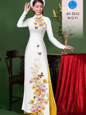 Vải áo dài Hoa Đào kiểu mới AD 6310 24 1577345919 55 Vai ao dai Hoa Dao kieu moi AD 6310