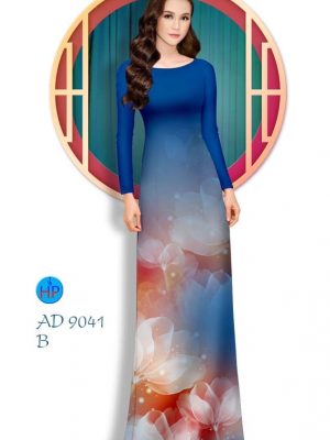 Vải áo dài Hoa in 3D nhẹ nhàng lung linh kiểu mới AD 9041 21 1577346036 316 Vai ao dai Hoa in 3D nhe nhang lung linh