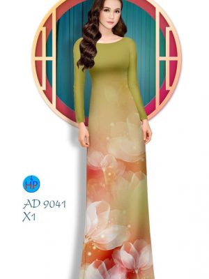 Vải áo dài Hoa in 3D nhẹ nhàng lung linh kiểu mới AD 9041 23 1577346036 876 Vai ao dai Hoa in 3D nhe nhang lung linh