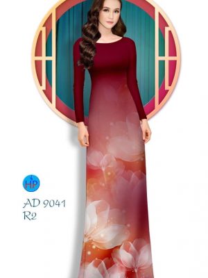 Vải áo dài Hoa in 3D nhẹ nhàng lung linh kiểu mới AD 9041 30 1577346037 76 Vai ao dai Hoa in 3D nhe nhang lung linh