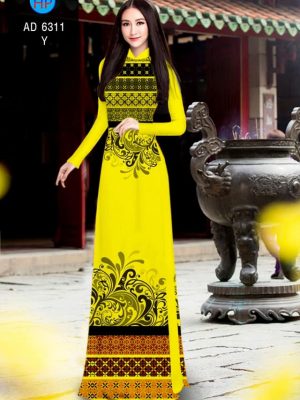 Vải áo dài Hoa văn kiểu mới AD 6311 35 1577346719 724 Vai ao dai Hoa van kieu moi AD 6311