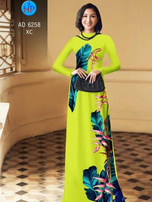 Vải áo dài BST Hoa Chuối mới ra AD 6258 23 1577346851 507 Vai ao dai BST Hoa Chuoi moi ra AD 6258