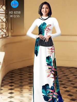 Vải áo dài BST Hoa Chuối mới ra AD 6258 24 1577346851 854 Vai ao dai BST Hoa Chuoi moi ra AD 6258