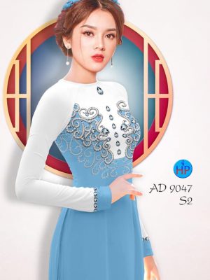 Vải áo dài Hoa văn kiểu mới AD 9047 34 1577347099 610 Vai ao dai Hoa van kieu moi AD 9047