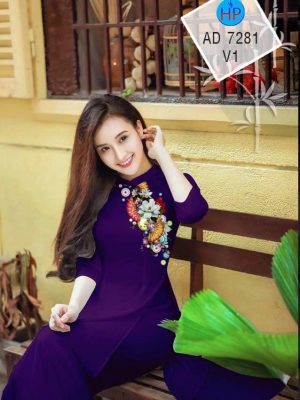 Vải áo dài Hoa và quạt kiểu mới AD 7281 24 1577347495 862 Vai ao dai Hoa va quat kieu moi AD 7281