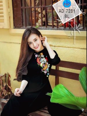 Vải áo dài Hoa và quạt kiểu mới AD 7281 33 1577347496 567 Vai ao dai Hoa va quat kieu moi AD 7281