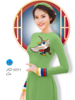 Vải áo dài hoa 3D kiểu mới AD 9051 21 1577693799 226 Vai ao dai hoa 3D kieu moi AD 9051