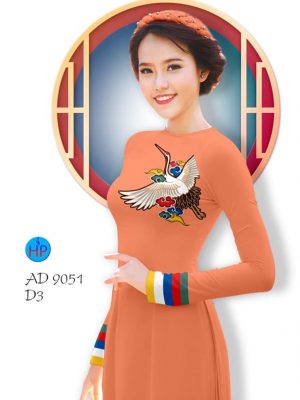Vải áo dài hoa 3D kiểu mới AD 9051 24 1577693799 242 Vai ao dai hoa 3D kieu moi AD 9051
