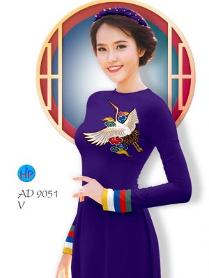 Vải áo dài hoa 3D kiểu mới AD 9051 34 1577693800 24 Vai ao dai hoa 3D kieu moi AD 9051