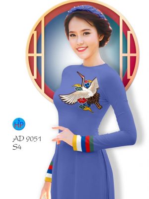 Vải áo dài hoa 3D kiểu mới AD 9051 30 1577693800 891 Vai ao dai hoa 3D kieu moi AD 9051