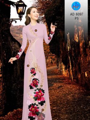 Vải áo dài Hoa Mẫu Đơn thiết kế 2019 AD 6097 24 1577694157 7 Vai ao dai Hoa Mau Don thiet ke 2019 AD