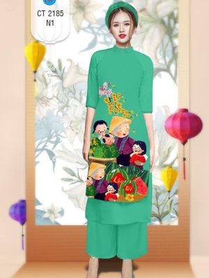 Vải áo dài Cách tân Xuân thiết kế 2019 AD CT 2185 22 1577694374 198 Vai ao dai Cach tan Xuan thiet ke 2019 AD